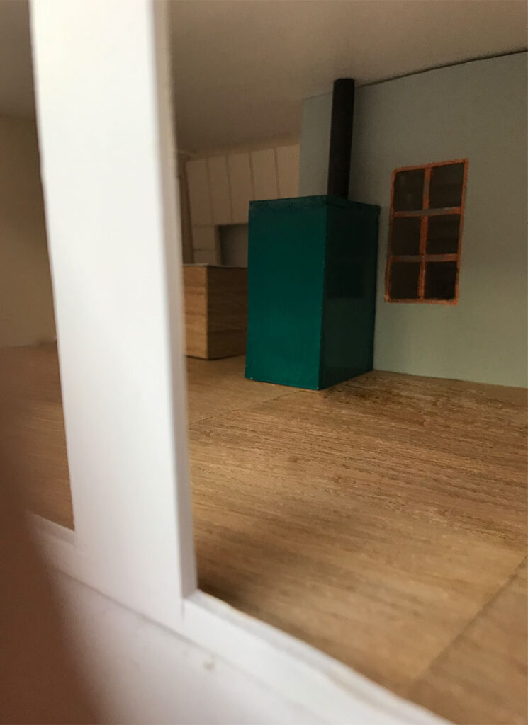 Farbkonzept eine Einfamilienhauses