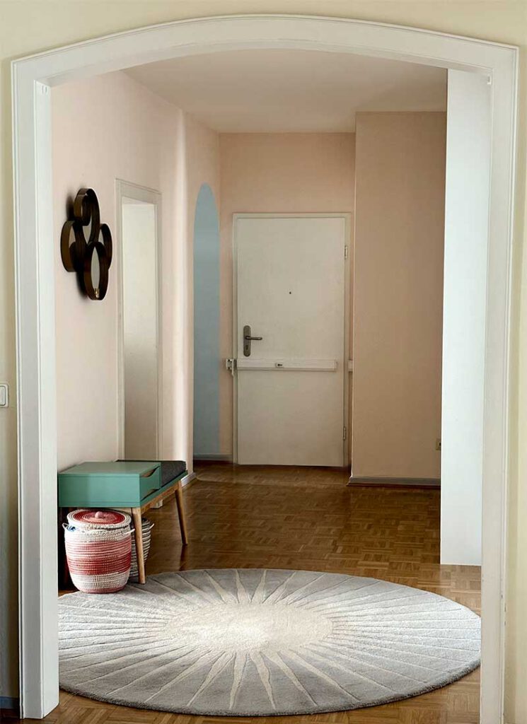 Farbgestaltung einer Wohnung